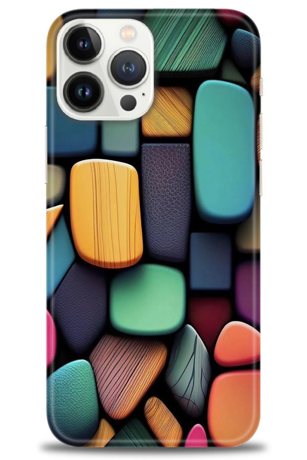 Realme C53 Case Hd Printed Case - Colorful Stones