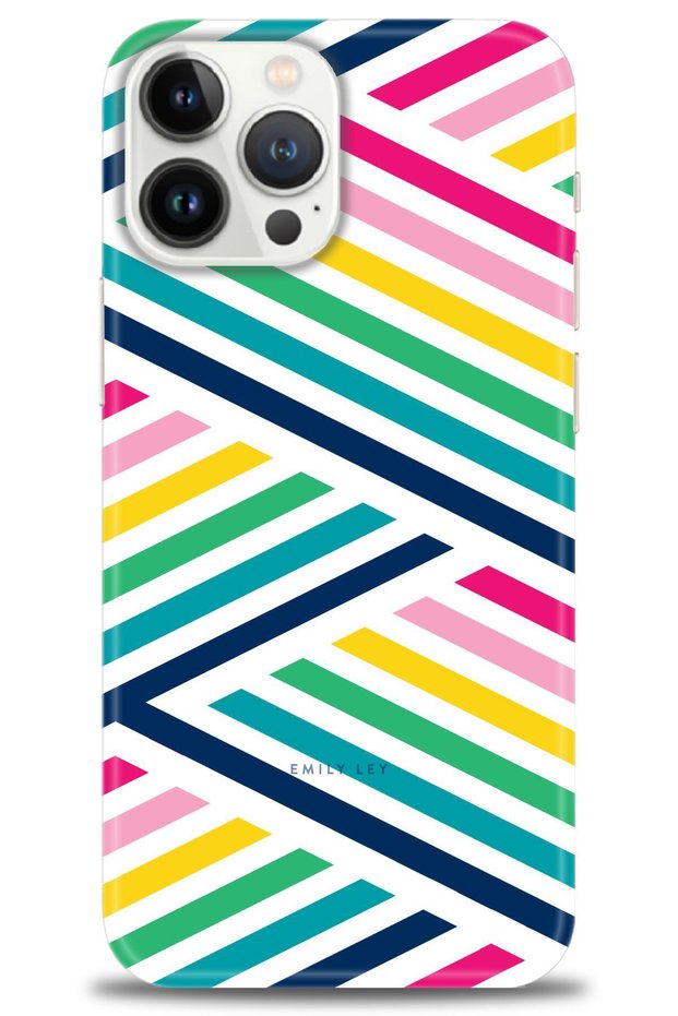 Tecno Spark 10 Pro Case Hd Printed Case - Colorful Bars
