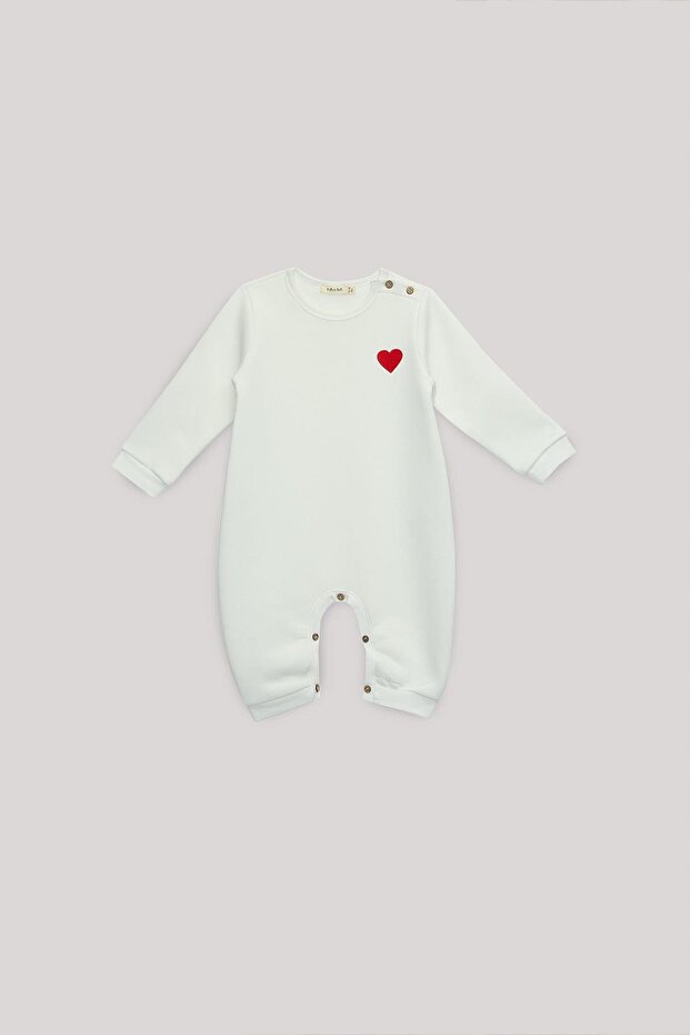 BG Store Kız Bebek Desenli Tulum - 1