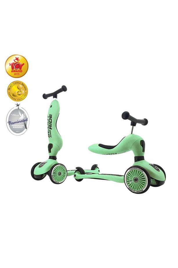 Highwaykick 1 Oturaklı Çocuk Scooter Kiwi 160629-96355 - 7