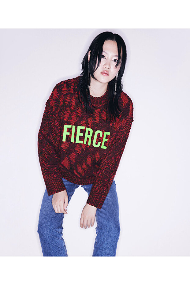 Jacquard-Oversize-Pullover - 2