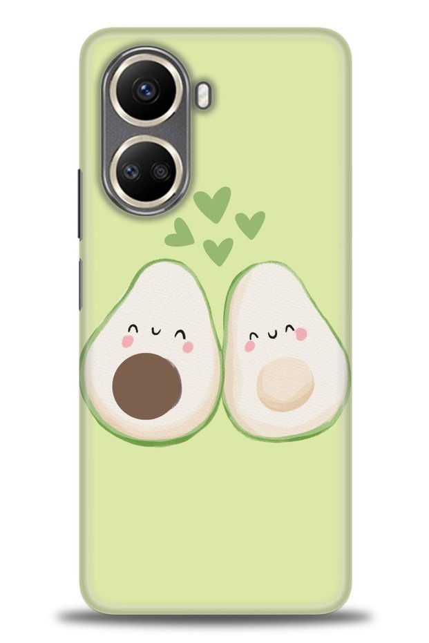 Realme C55 Case Hd Printed Case - Avacado + Full Screen Protector