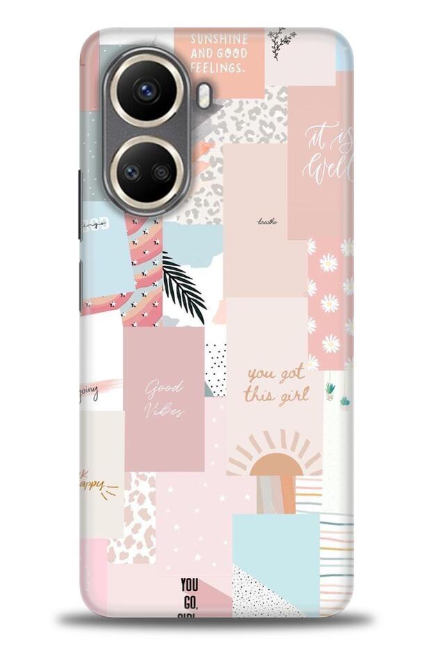 Realme C55 Case Hd Printed Case - Girl + Full Screen Protector