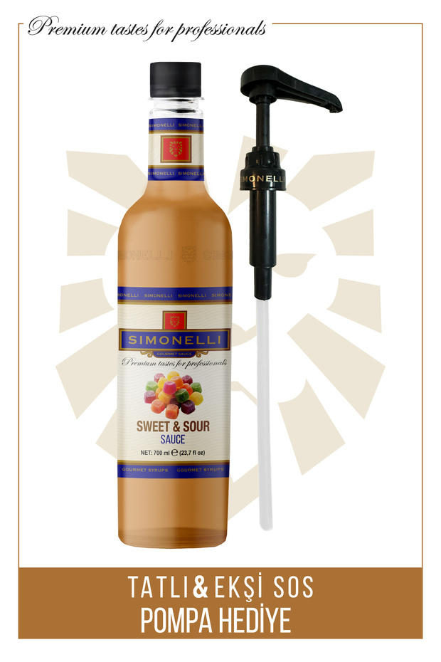 Tatlı & Ekşi Sos 700 ml Pompa Hediyeli - 5
