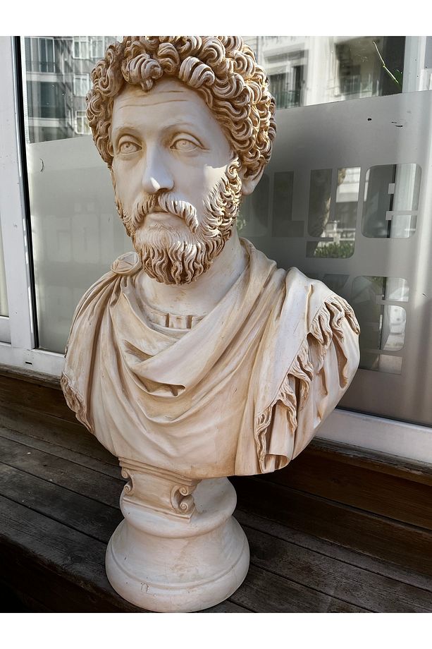 Marcus Aurelius Dev boy Heykel - 5
