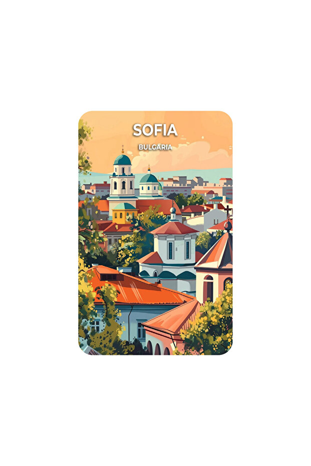 Buzdolabı Magneti - Sofya - Bulgaristan - 1