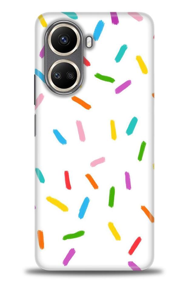 Realme C55 Case Hd Printed Case - Colorful Confetti