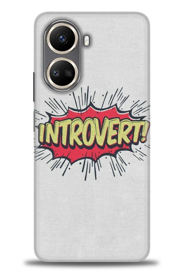 Realme C55 Case Hd Printed Case - Introvert!
