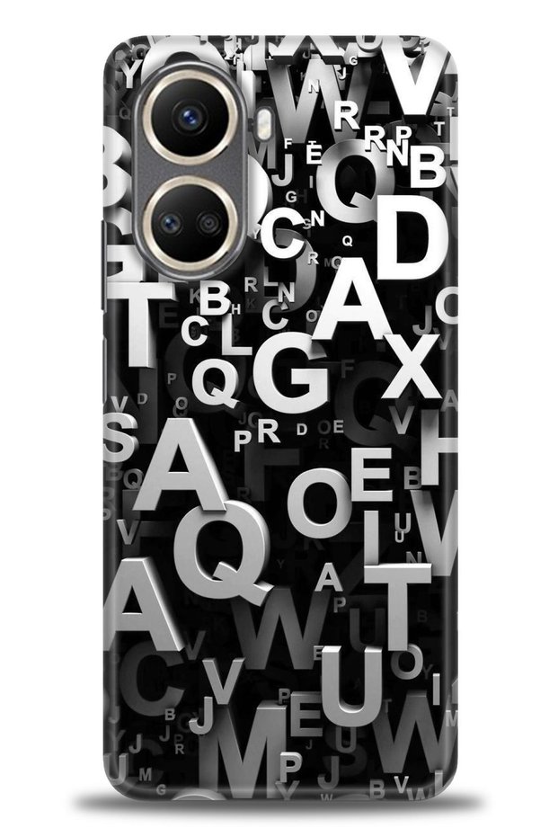Case for Realme 10 4g Case Hd Printed Case - Letters + Full Screen Protector
