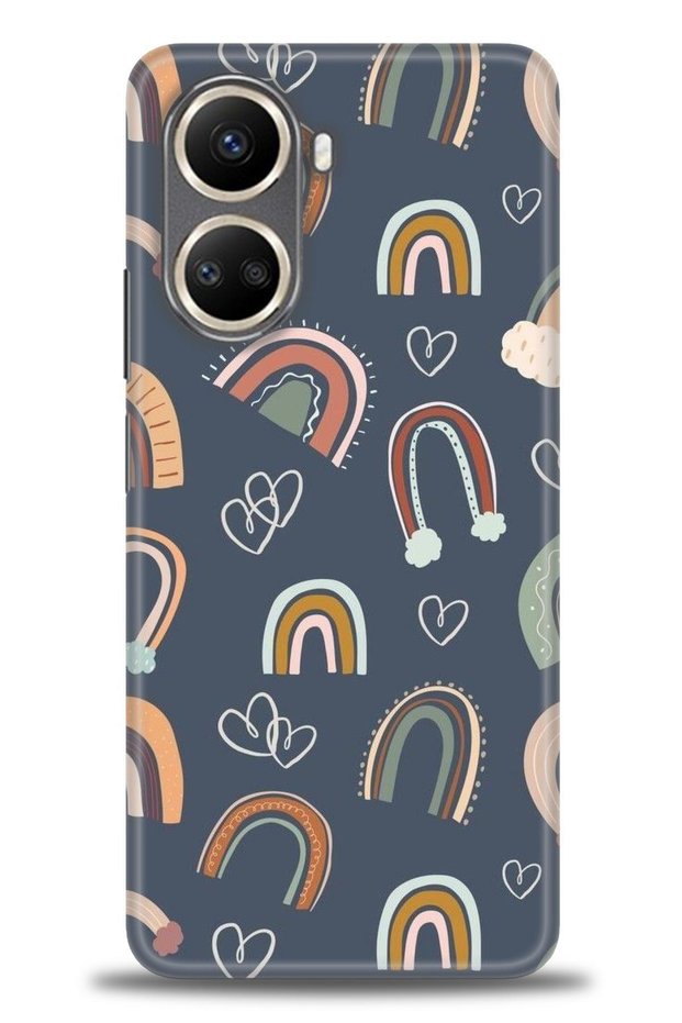 Realme C55 Case Hd Printed Case - Sky Heart + Full Screen Protector