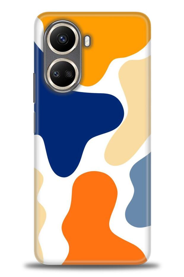 Tecno Camon 19 Pro Case Hd Printed Case - Orange Stains