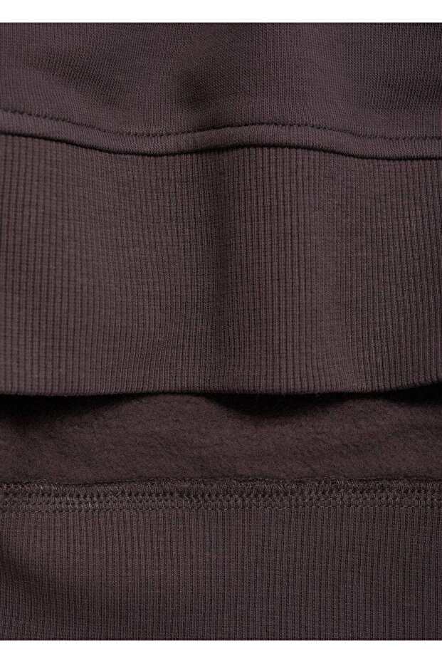 İşlemeli desenli kapüşonlu - 7