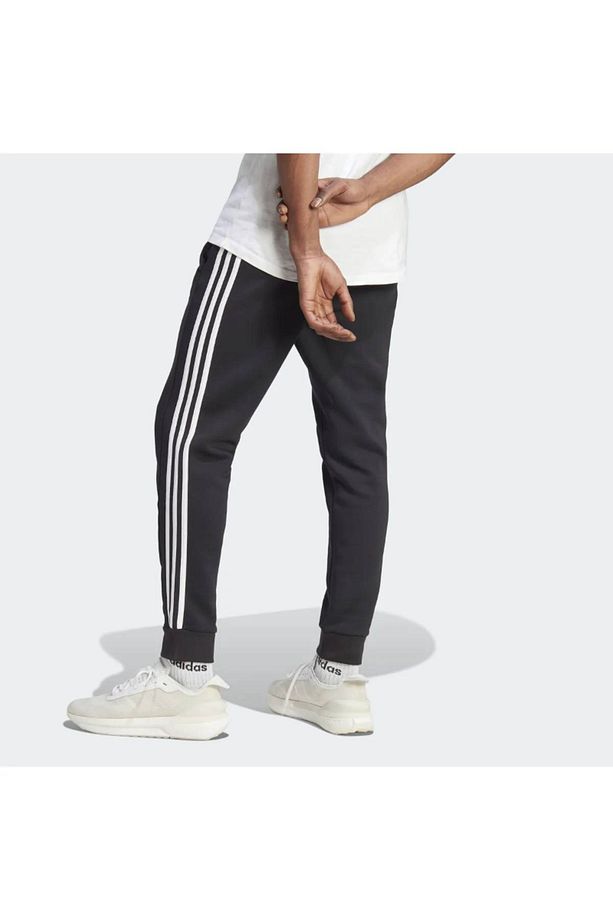 Essentials Fleece 3-Stripes Tapered Cuff Eşofman Altı - 3