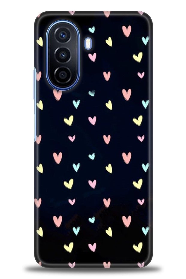 Tecno Spark 8C Case Hd Printed Case - Mini Mini Hearts