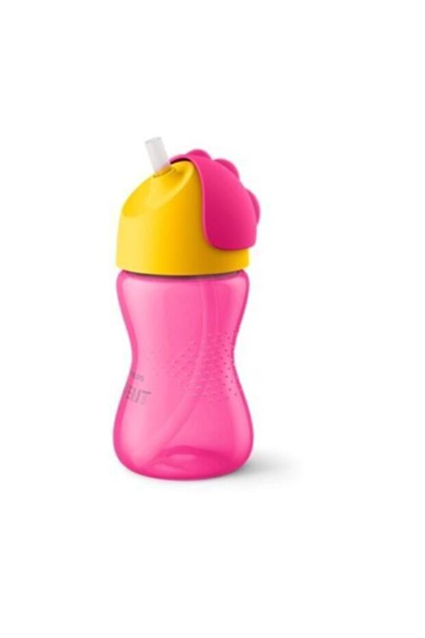 Pink Patterned Educational Sippy Cup 300 ml - 3
