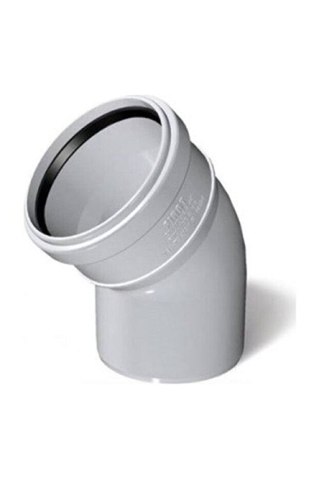 Pvc 70 Açık Dirsek 45° - 1