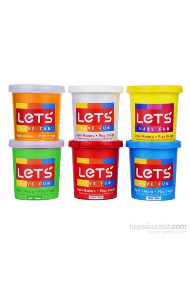6 Renk Oyun Hamuru 840 Gr. L8350 - 1