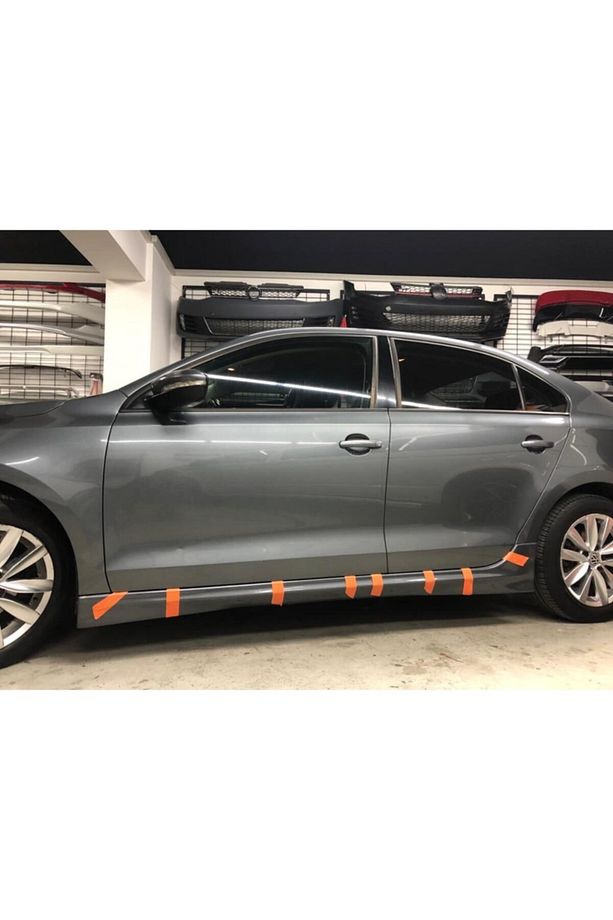 Jetta 2010-2017 R Line Stil Marşpiyel Seti Plastik Boyasız - 3