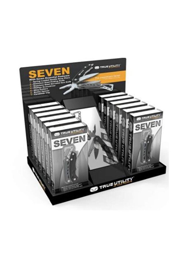 TRUE UTILITY Seven Multitool Çakılı Pense (TU 180K) - 4