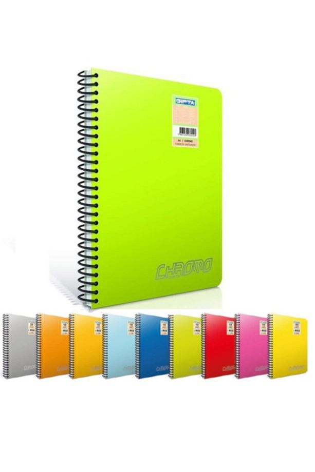 Chromo A5 120 Yaprak Kareli Pp Kapak Spiralli Defter - 3