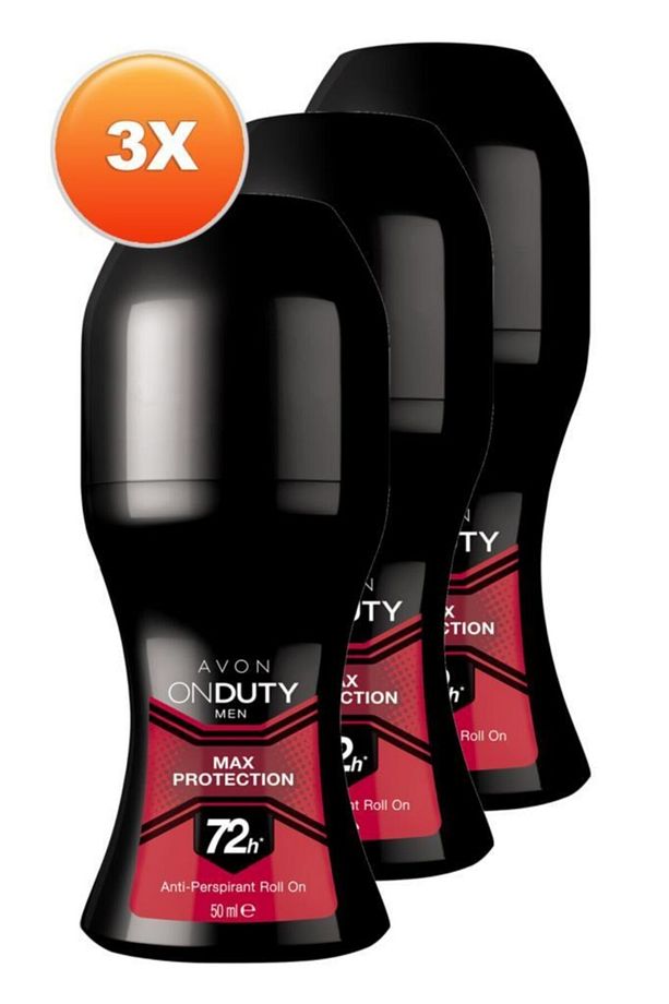 Onduty Max Protection Erkek Rollon 50 Ml. Üçlü Set - 1