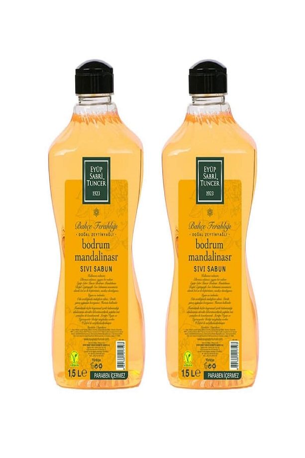 Sıvı Sabun Bodrum Mandalinası 1500 Ml X 2 Adet - 1