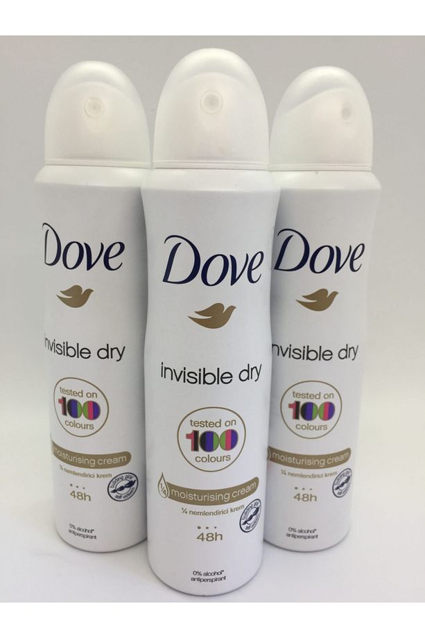 Deodorant Sprey Invisible Dry 150 Ml X 3 Adet - 1