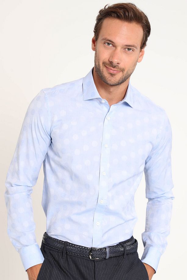 Marche Smart Gömlek Slim Fit Mavi - 2