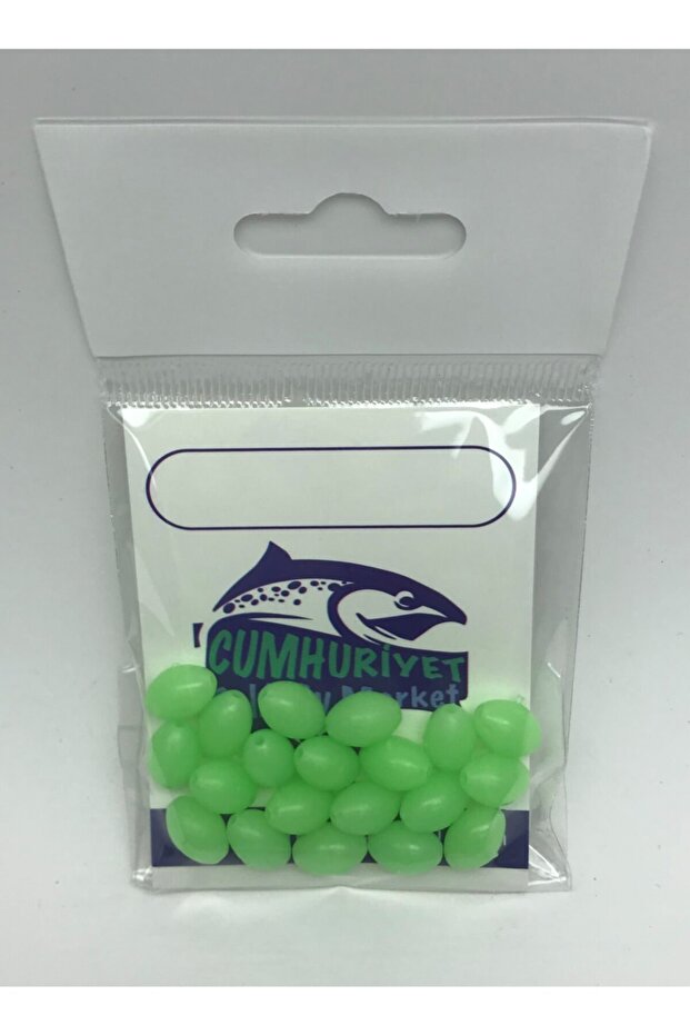 Fosforlu Boncuk Yeşil - 1