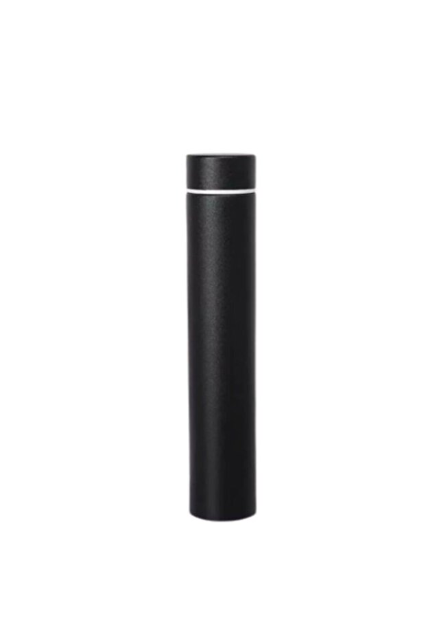 Mat Siyah Metal Slim Termos