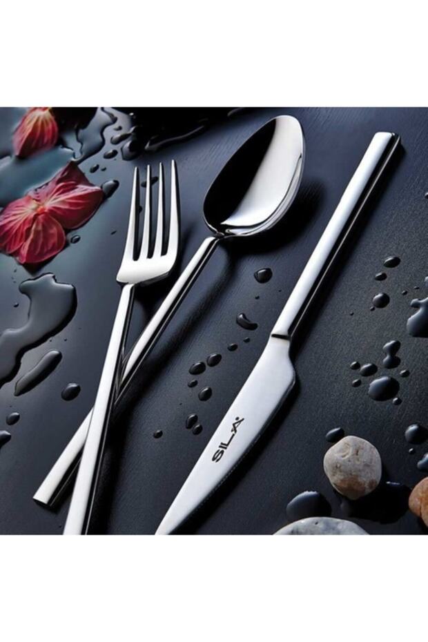ستيل Exlusive Elite 60 قطعةطقم شوكة وملعقة 60 قطعة