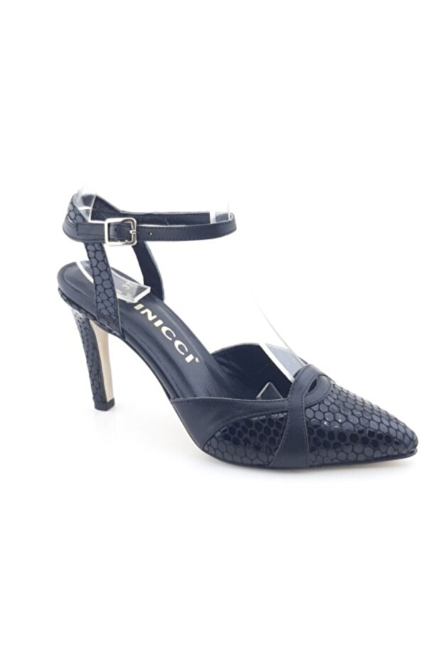 Women's Black Genuine Leather Shoes