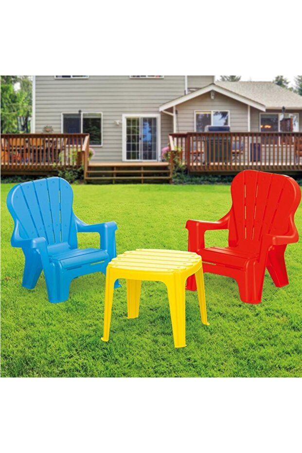 Masa Ve Ikili Sandalye Set - 2