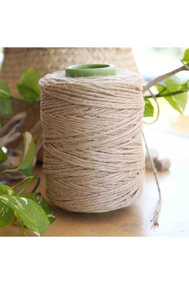 Jute Single Twisted Macrame String String // 5mm ( 500 gr ) - 2