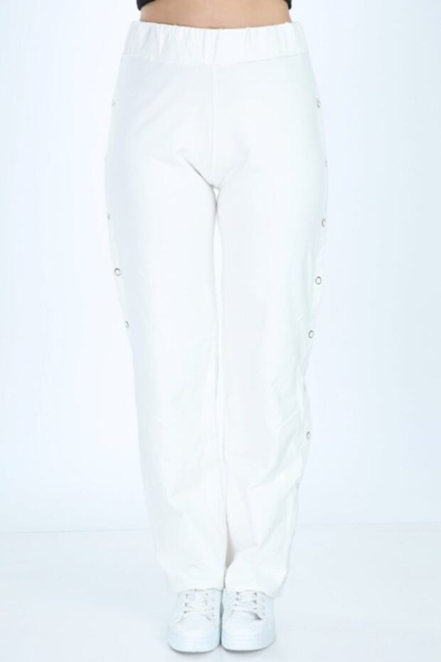 Yan Çıtçıt Beyaz Alt - 8