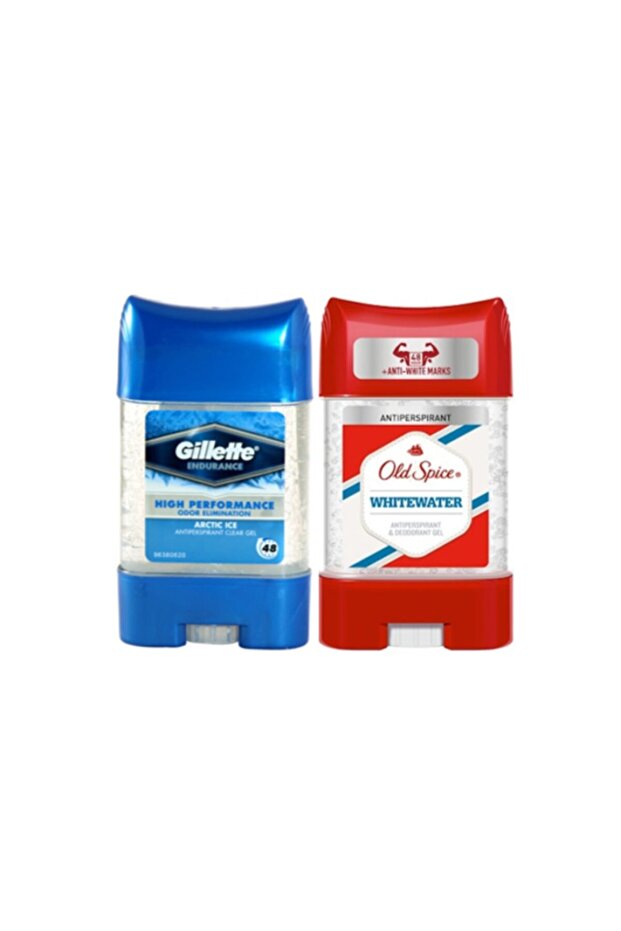 Antiperspirant Article Ice Jel 70 ml + Old Spice White Water Clear Jel 70 ml - 1