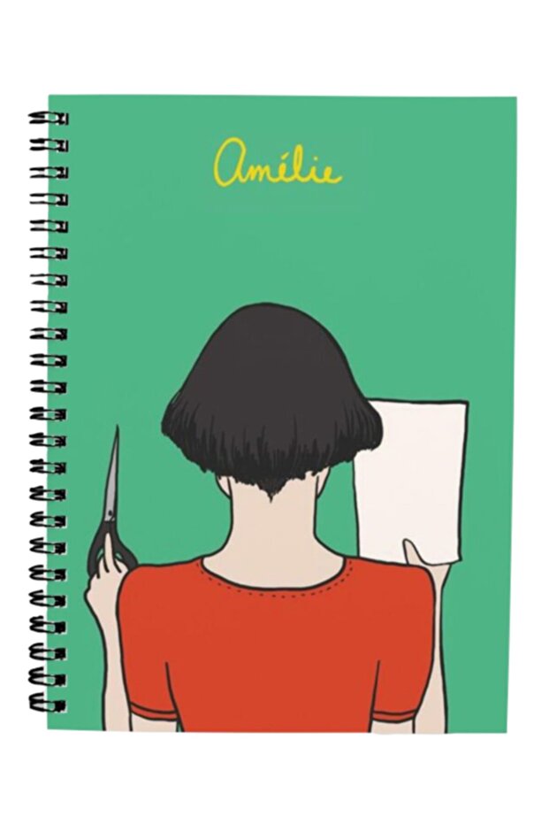 Gift - N0111 A5 Design Spiral Notebook - Amelie