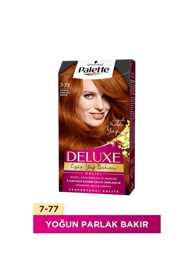 Deluxe Saç Boya 7-77 Yoğun Parlak Bakır 3 Adet - 1