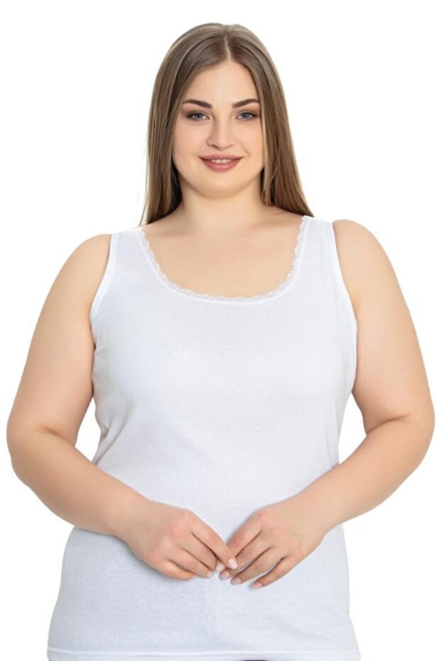 Lux Drm Women's Oversized Wide Strap Undershirt 533