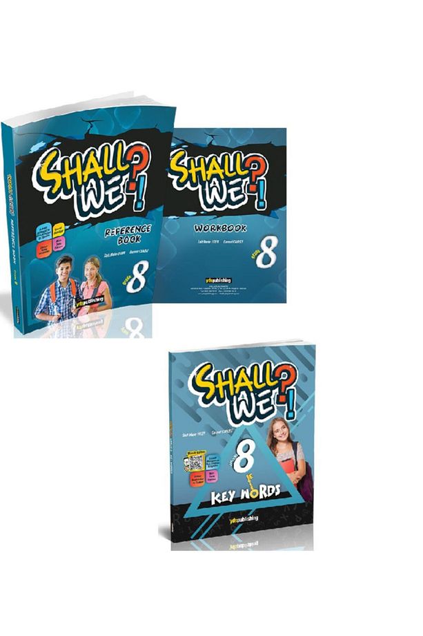 Shall We?! 8 Reference Book-workbook 2 Si Tek Kitapta + Key Words - 1