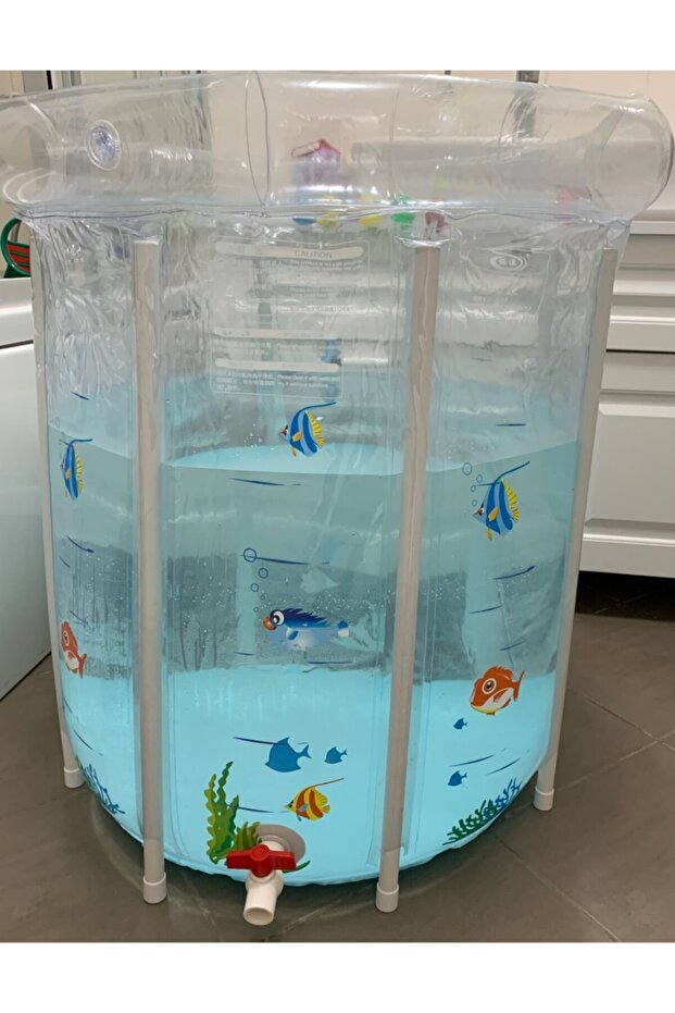 Bebek Aktivite Havuzu Sarı Simitli Set - 2