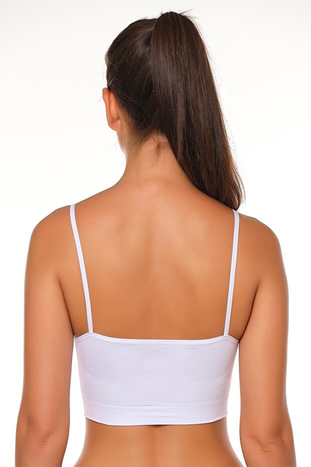 Seamless Thin Strap Bustier 4003 - 4