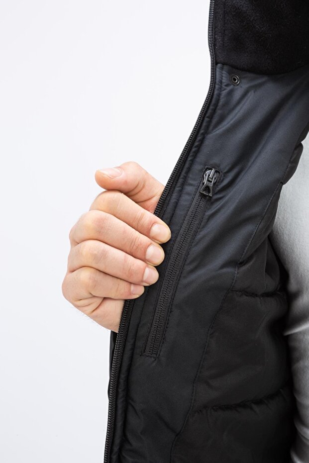 Erkek Elyaflı Mont 20111172 - 6