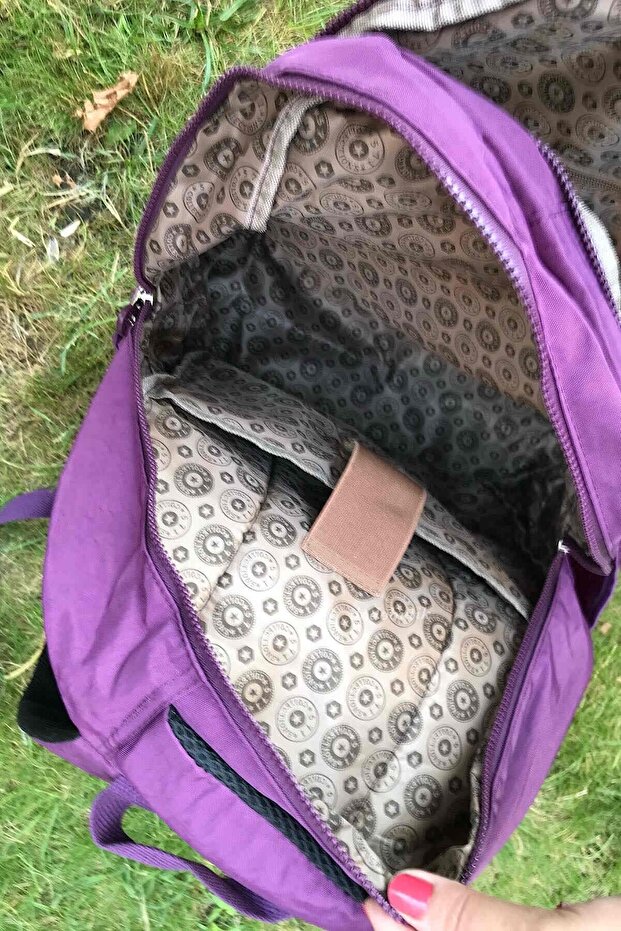 Large Size Rain Resistant Multi-Pocket Backpack - 4