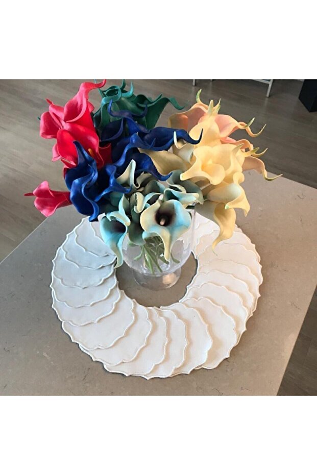 6 Parça Prç Kokteyl Peçete - 3