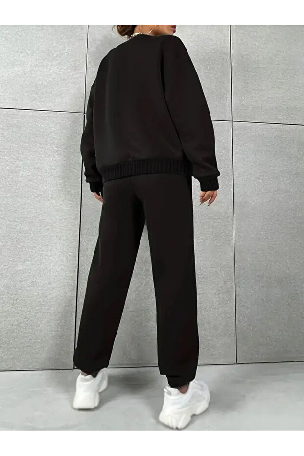 طقم بدلة رياضية للجنسين مقاس كبير - 2