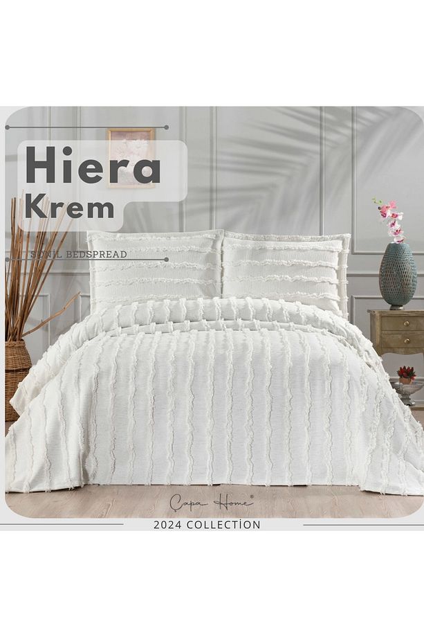 Hiera Çift Kişilik Yatak Örtüsü - 1