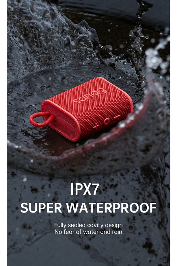 Sanag M13S Pro Max Bluetooth Hoparlör  Sd Kart Type-C RGB Işıklı Taşınabilir Ses Bombası - 3