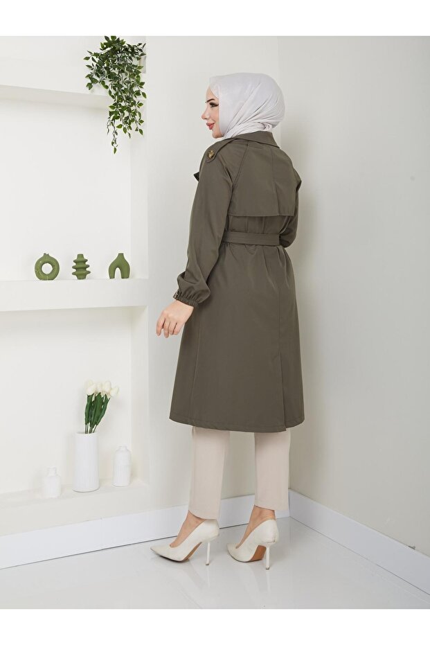 Trenci căptușit pentru damă - 3