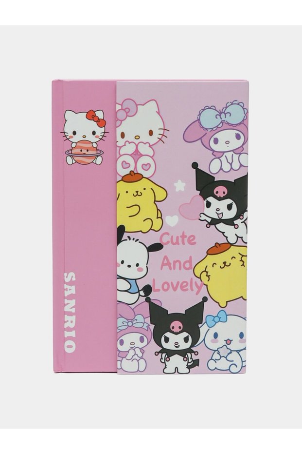 Sanrio Kuromi My Melody Cinnamoroll Magnetic Cover Notebook Agenda Cute Luxury Kuromi